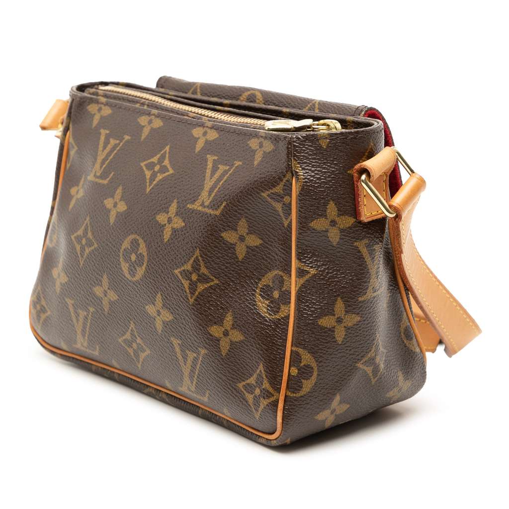 Louis Vuitton Monogram Viva Cite PM Brown Good condition - Back View
