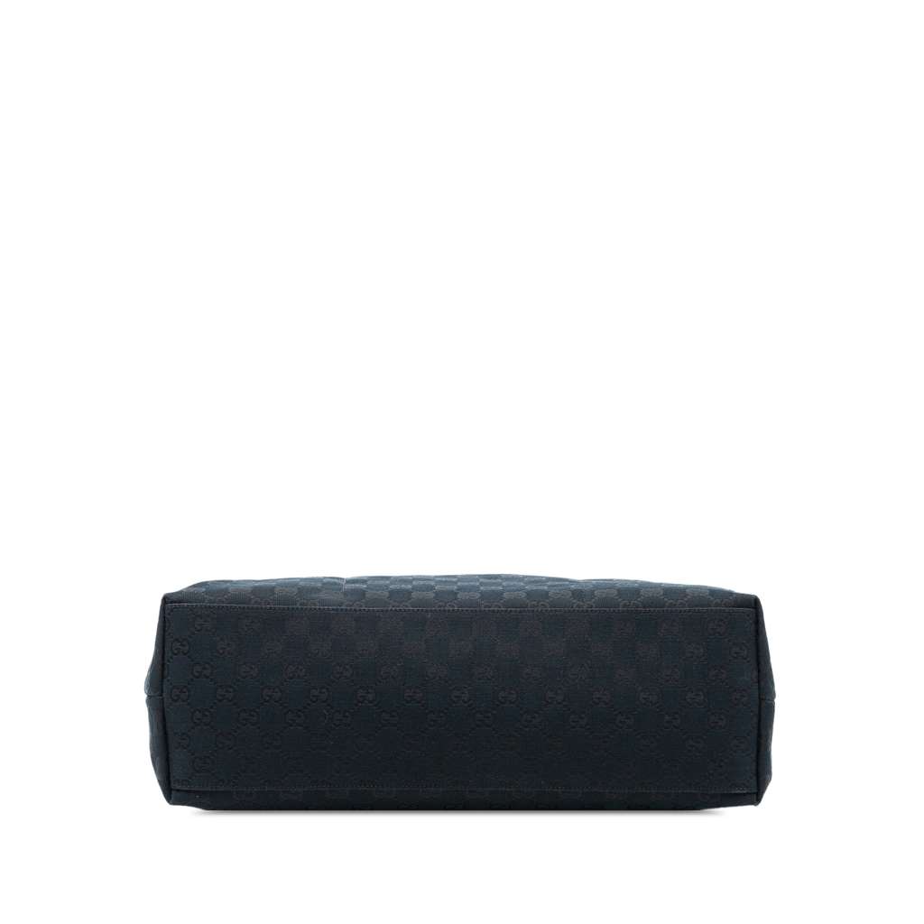 Gucci GG Canvas Web Tote Blue Canvas Good condition - Inside View