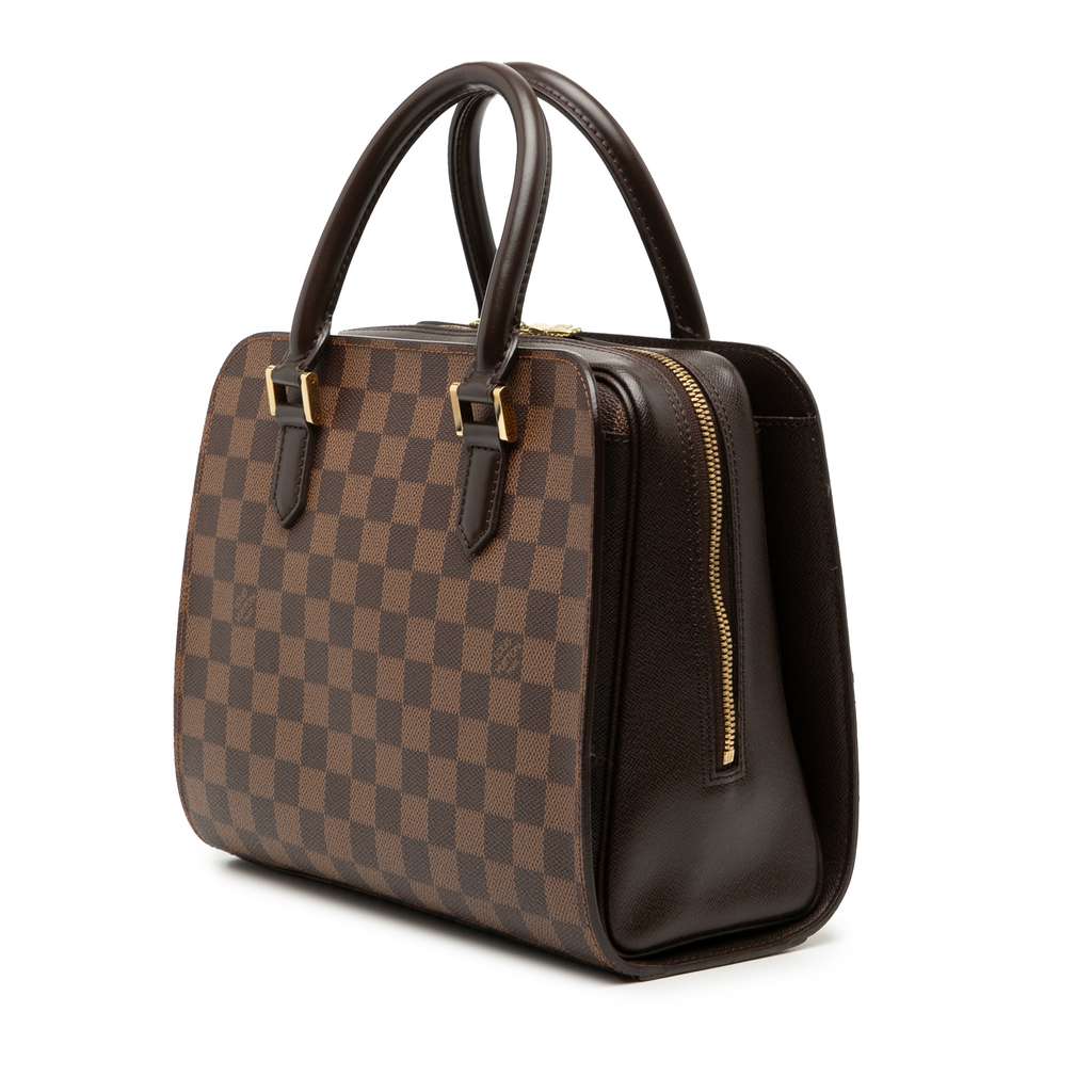 Louis Vuitton Damier Ebene Triana Brown Fair condition - Back View