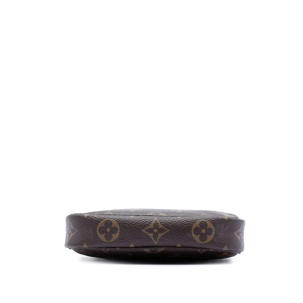 Louis Vuitton Monogram Mini Pochette Accessoires Brown Very good - Inside View