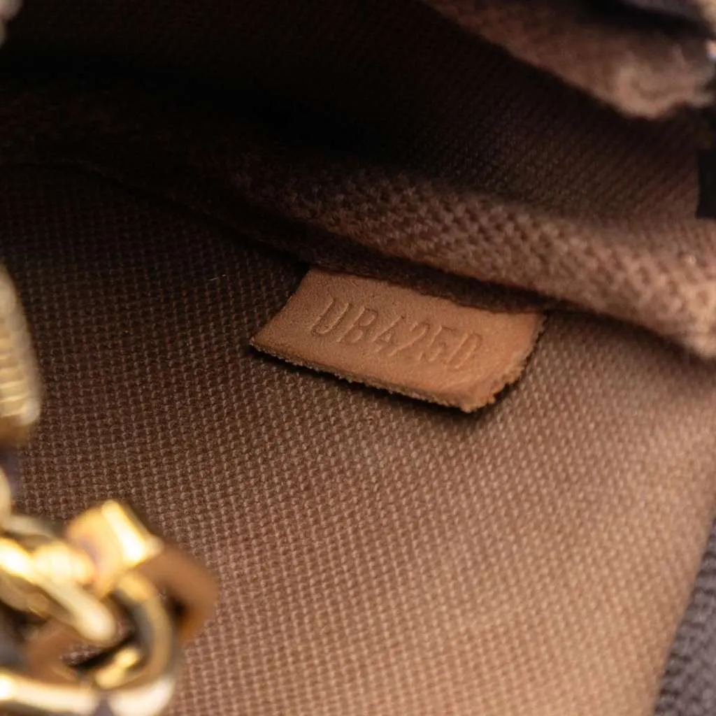 Louis Vuitton Monogram Mini Pochette Accessoires Brown Very good - Box View