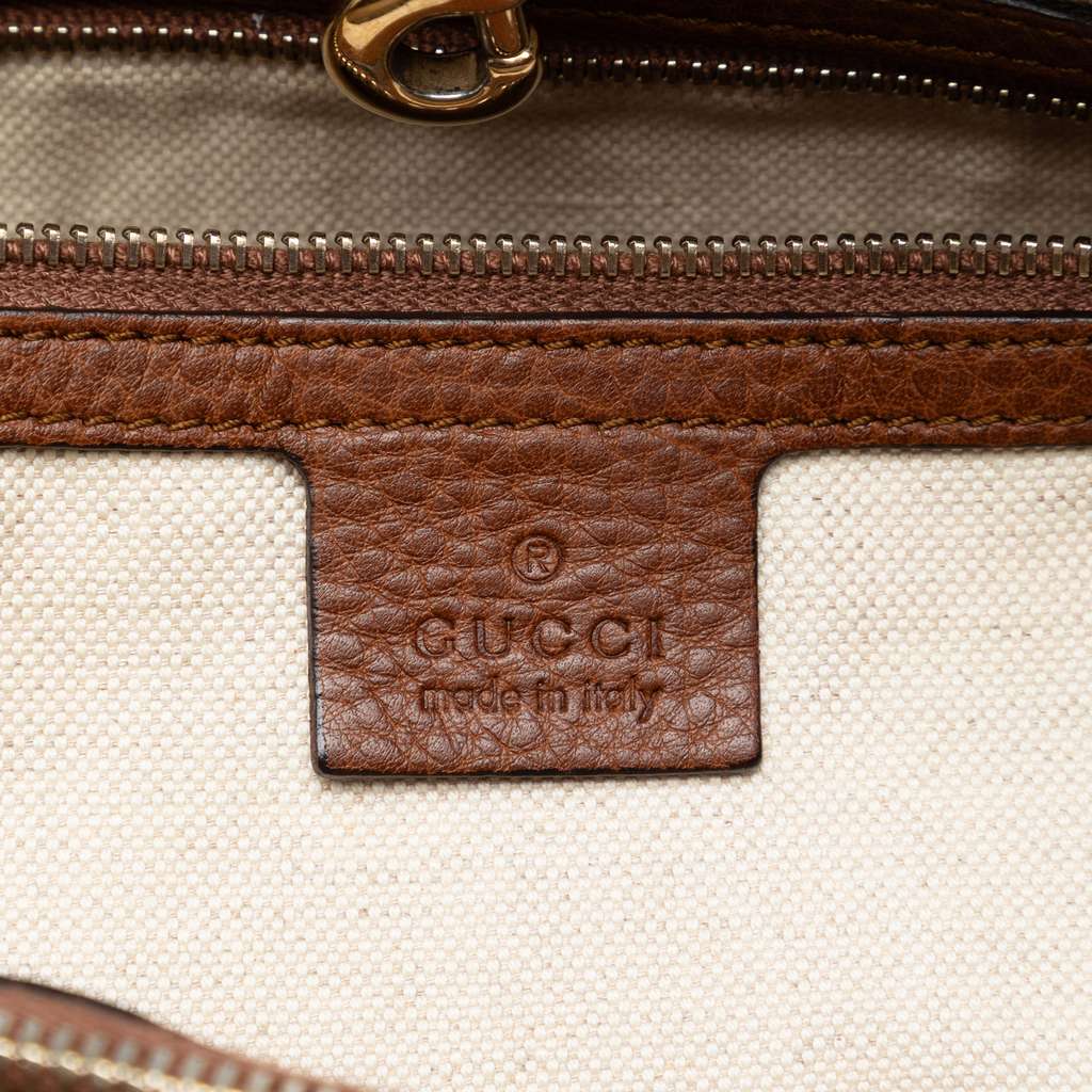 Gucci Medium GG Canvas Bella Tote Beige Canvas Good condition - Box View