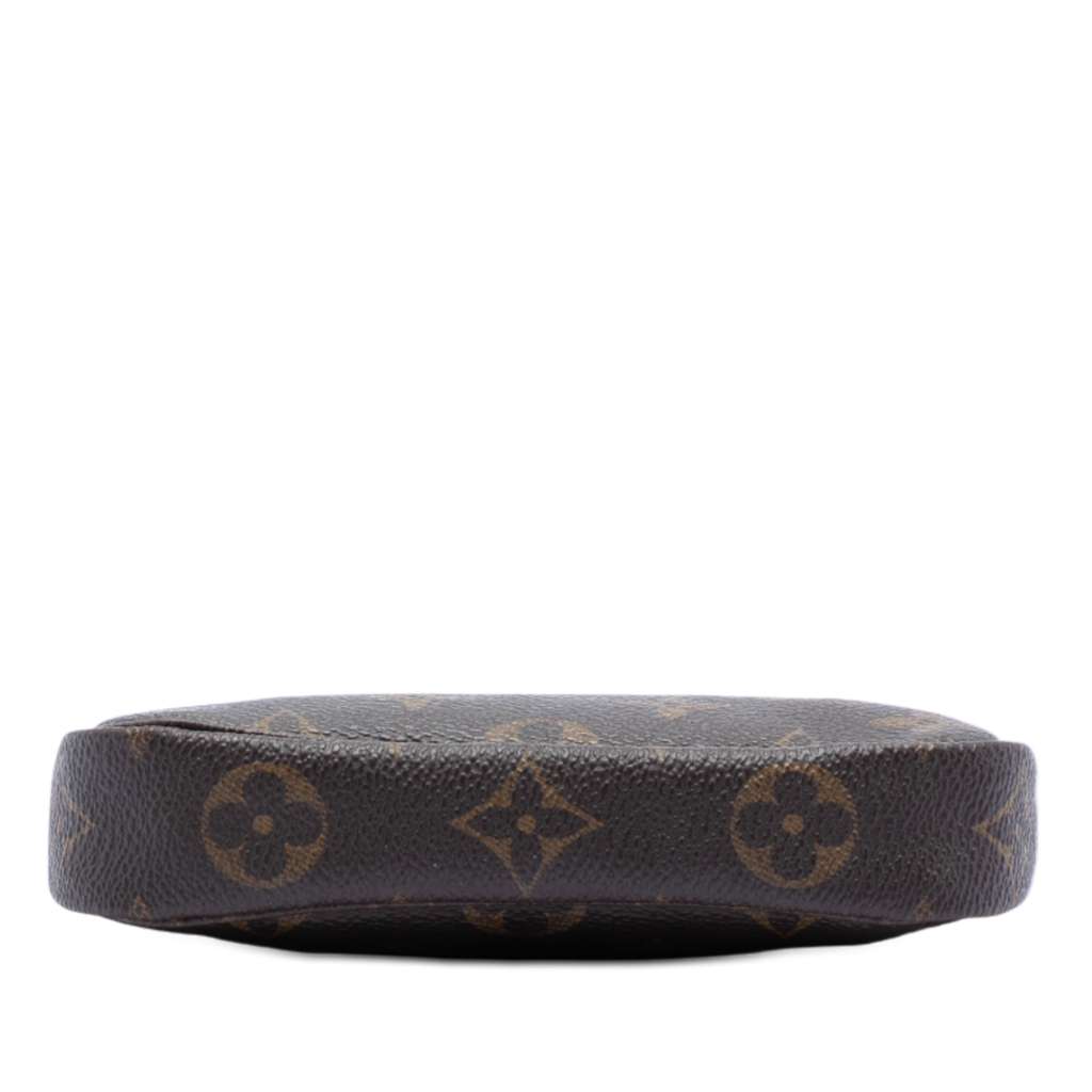 Louis Vuitton Monogram Mini Pochette Accessoires Brown Good condition - Inside View