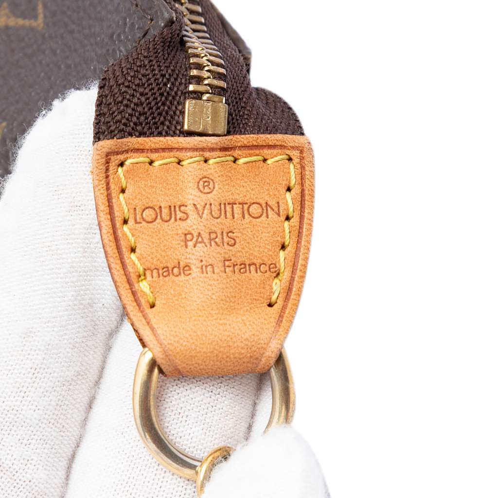 Louis Vuitton Monogram Mini Pochette Accessoires Brown Good condition - Box View