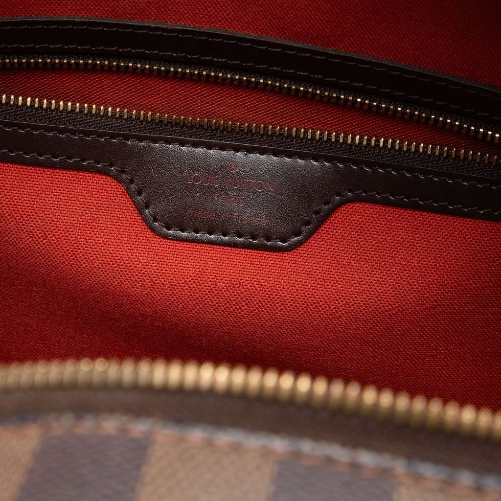 Louis Vuitton Damier Ebene Nolita Brown Good condition - Box View