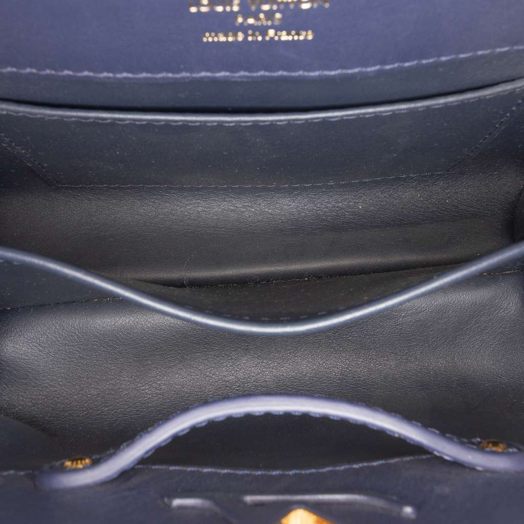 Louis Vuitton Monogram Since 1854 Capucines BB Blue Leather Good condition - Model View