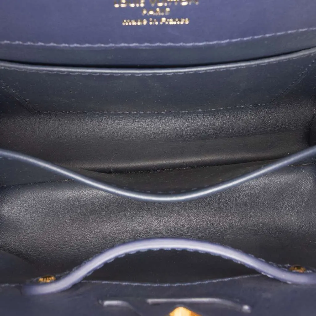 Louis Vuitton Monogram Since 1854 Capucines BB Blue Leather Very good - Model View