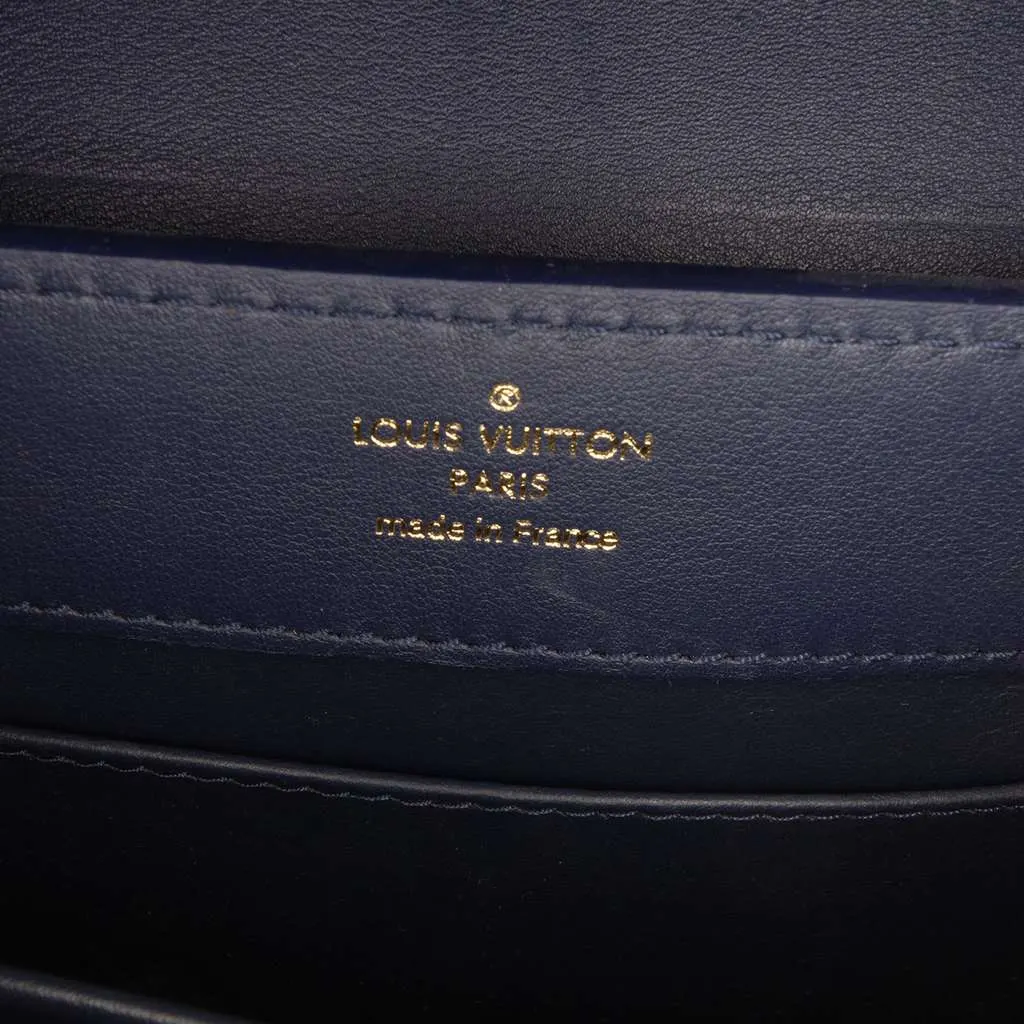 Louis Vuitton Monogram Since 1854 Capucines BB Blue Leather Very good - Box View