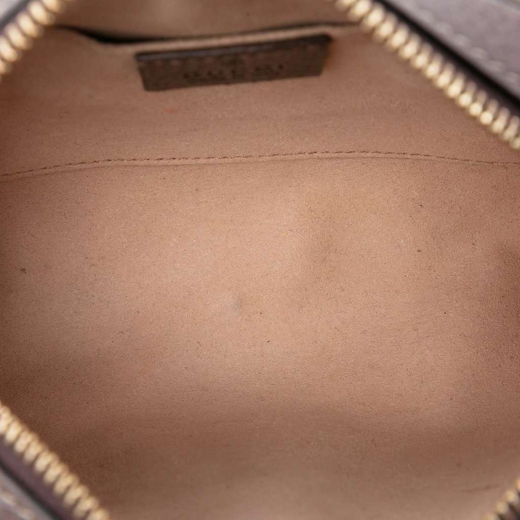 Gucci Mini GG Supreme Web Ophidia Crossbody Beige Canvas Good condition - Model View