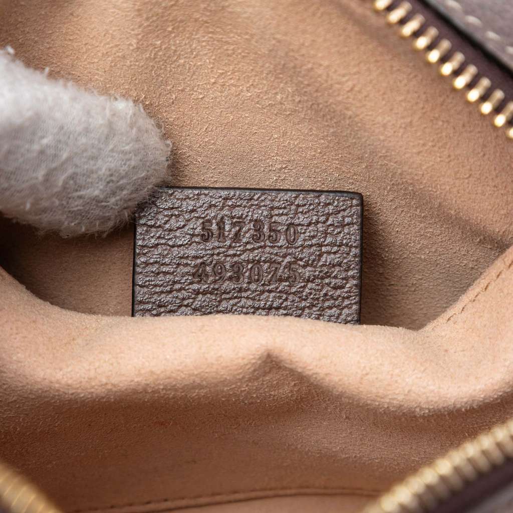 Gucci Mini GG Supreme Web Ophidia Crossbody Beige Canvas Good condition - Box View