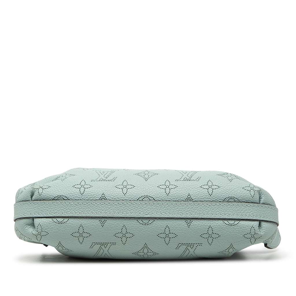 Louis Vuitton Monogram Scala Mini Pouch Blue Leather Good condition - Inside View