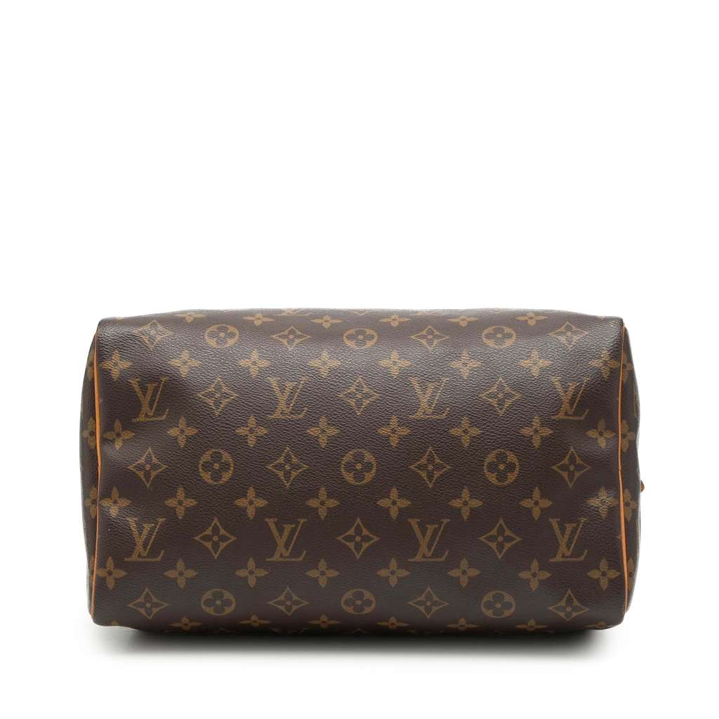 Louis Vuitton Monogram Speedy 30 Brown Good condition - Inside View