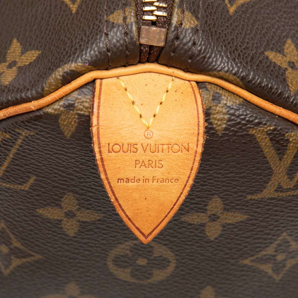 Louis Vuitton Monogram Speedy 30 Brown Good condition - Box View