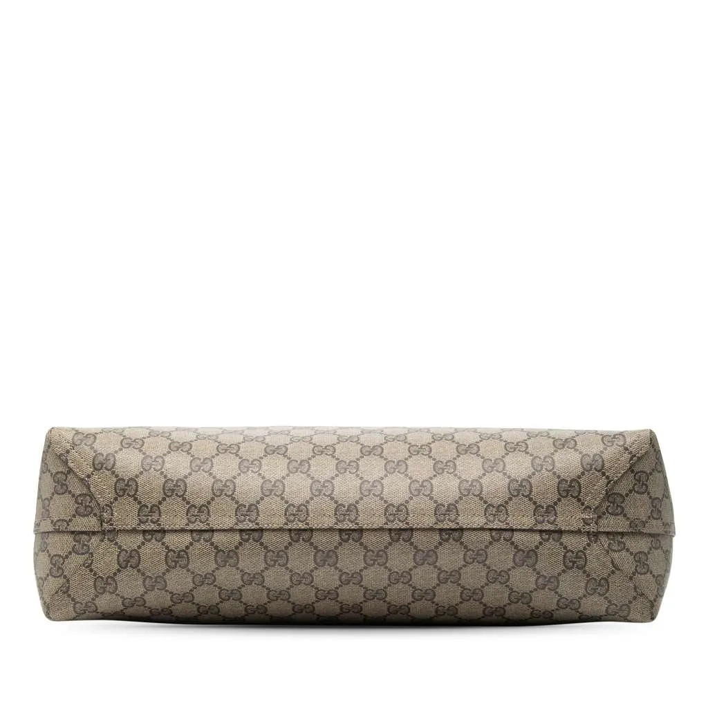 Gucci Medium GG Supreme Reversible Tote Beige Very good - Inside View