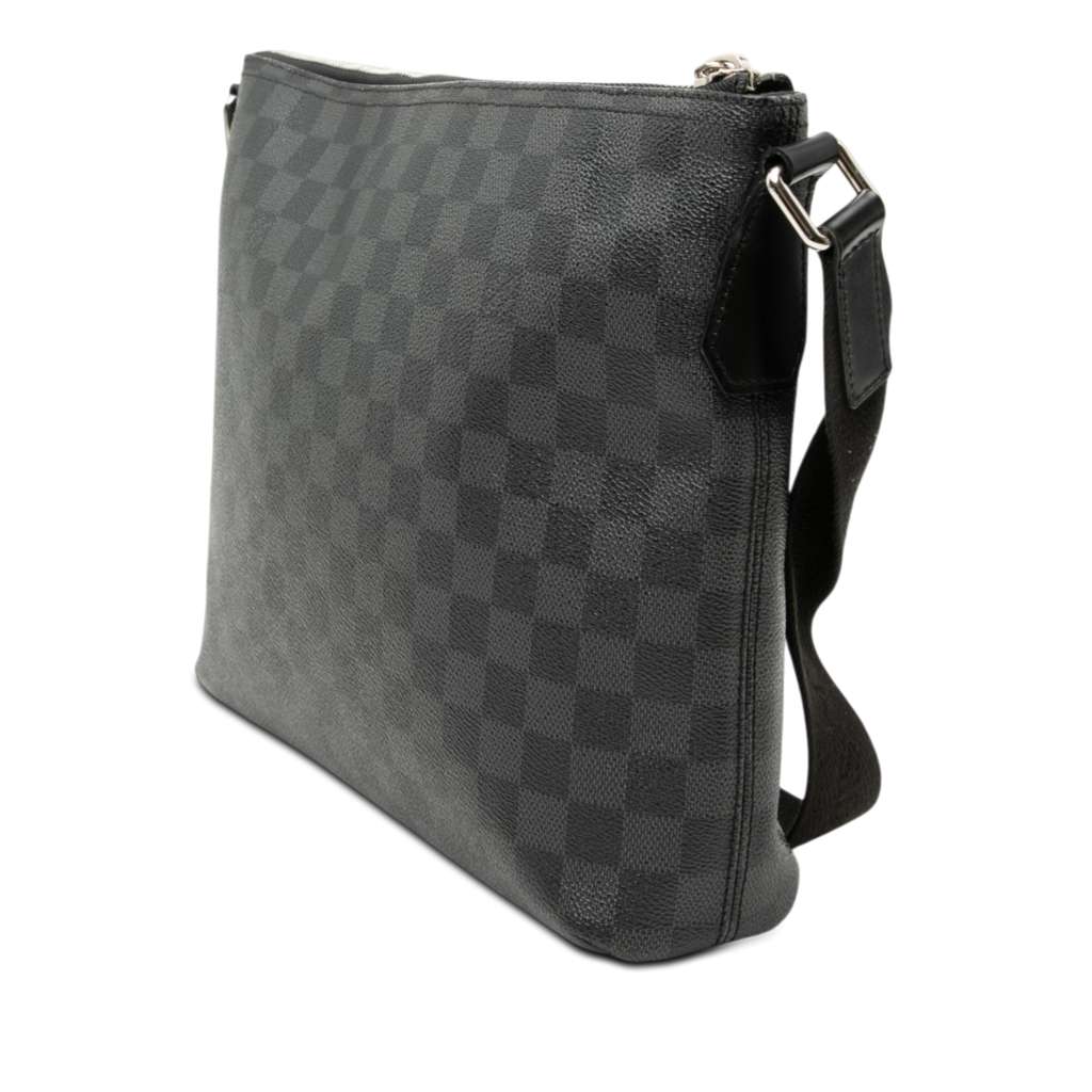 Louis Vuitton Damier Graphite Mick PM Black Good condition - Back View