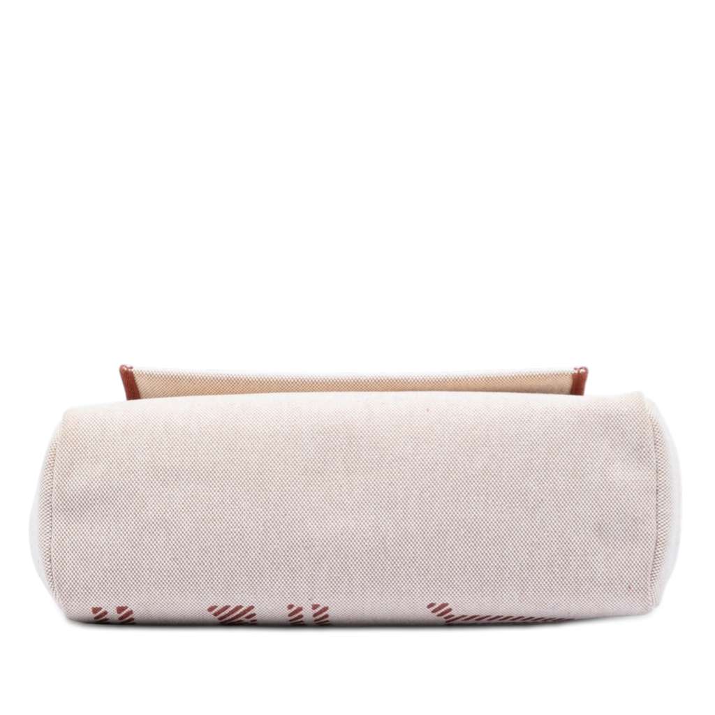 Hermès Toile H and Vache Hunter Brides de Gala Herbag Zip 31 Beige Canvas Good condition - Inside View
