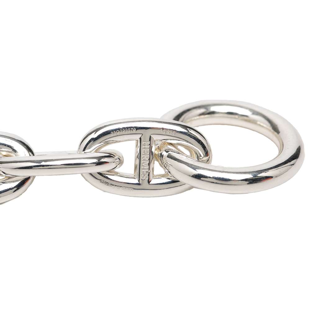 Hermès Sterling Silver Chaine D Ancre Bracelet GM Silver Silver Good condition - Model View