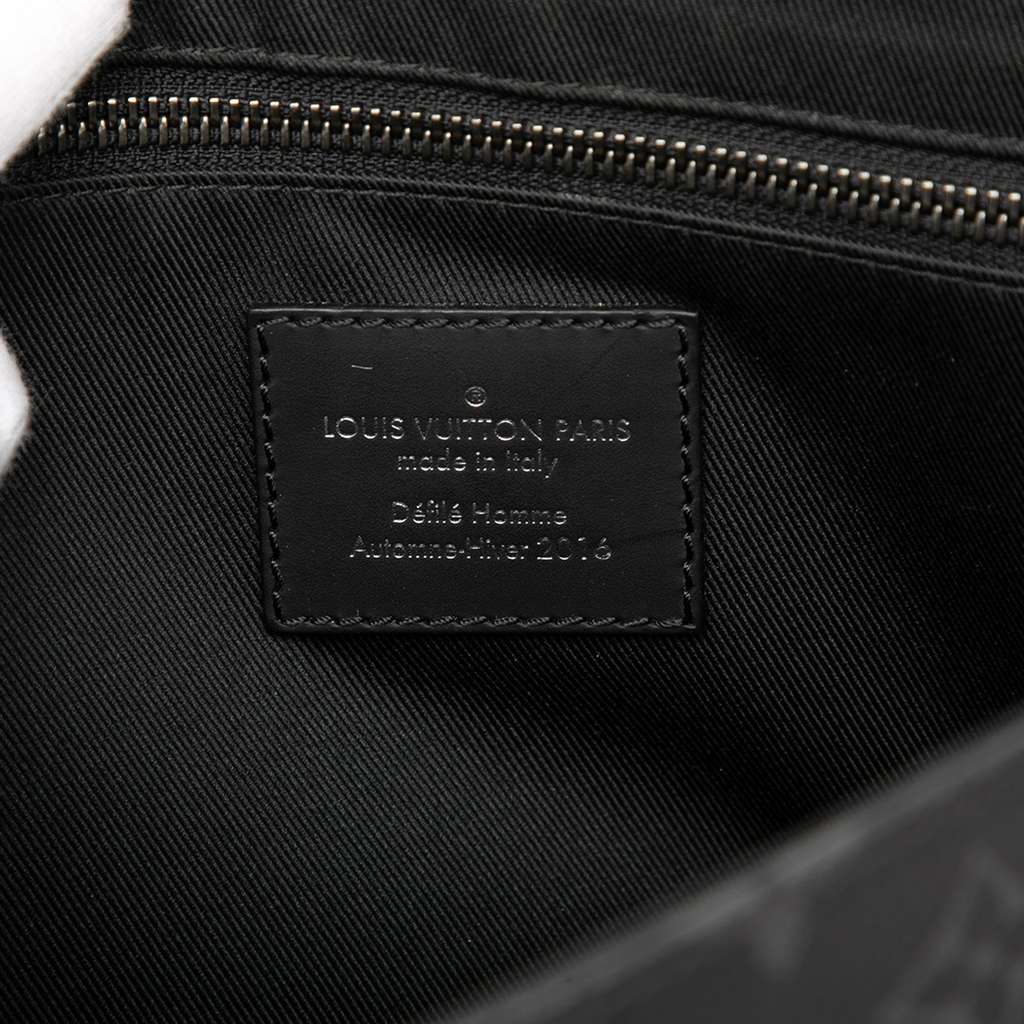 Louis Vuitton Monogram Eclipse Voyager PM Black Good condition - Box View