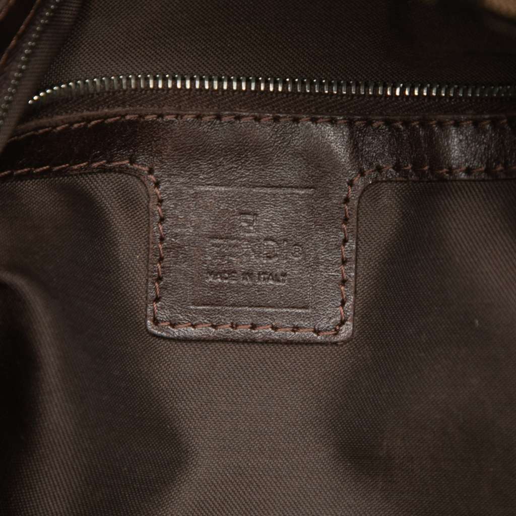 Fendi Zucca Canvas Mamma Forever Brown Canvas Fair condition - Box View