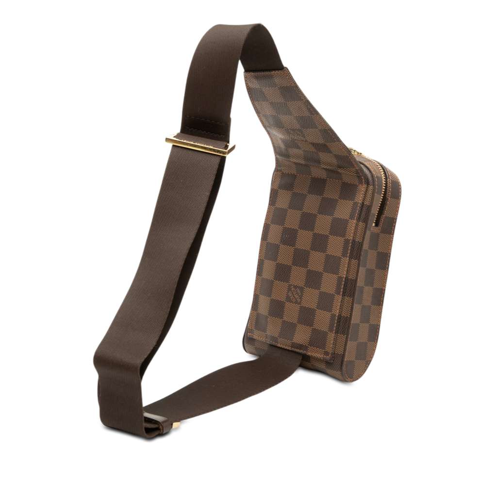 Louis Vuitton Damier Ebene Geronimos Brown Good condition - Back View