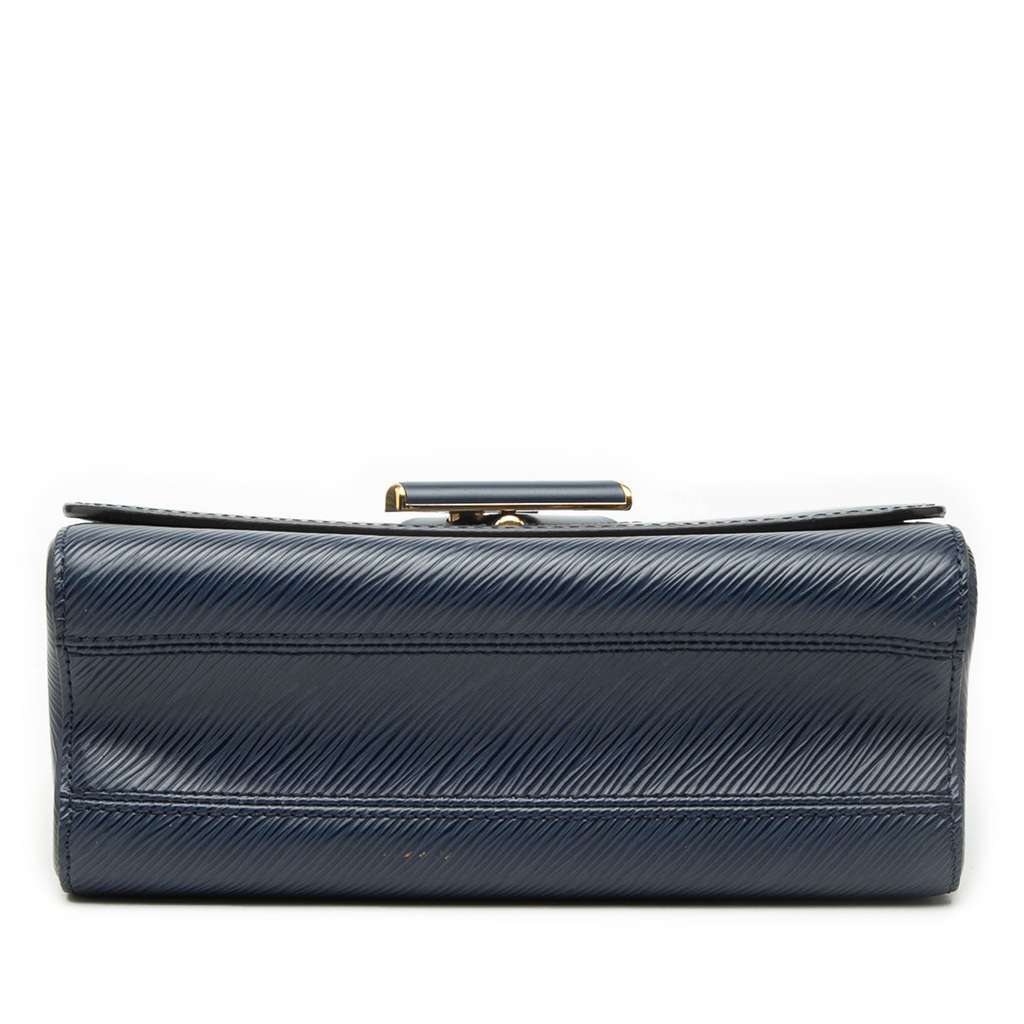 Louis Vuitton Epi Twist MM Blue Leather Good condition - Inside View
