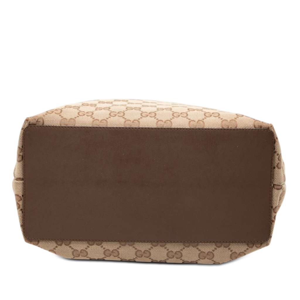 Gucci GG Canvas Tote Beige Canvas Good condition - Inside View
