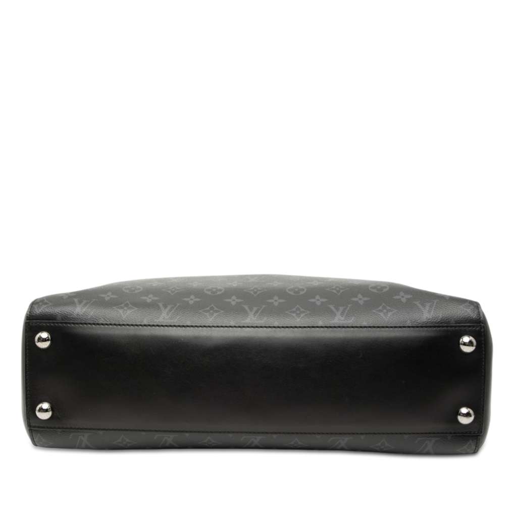 Louis Vuitton Monogram Eclipse Grand Sac Tote Black Good condition - Inside View