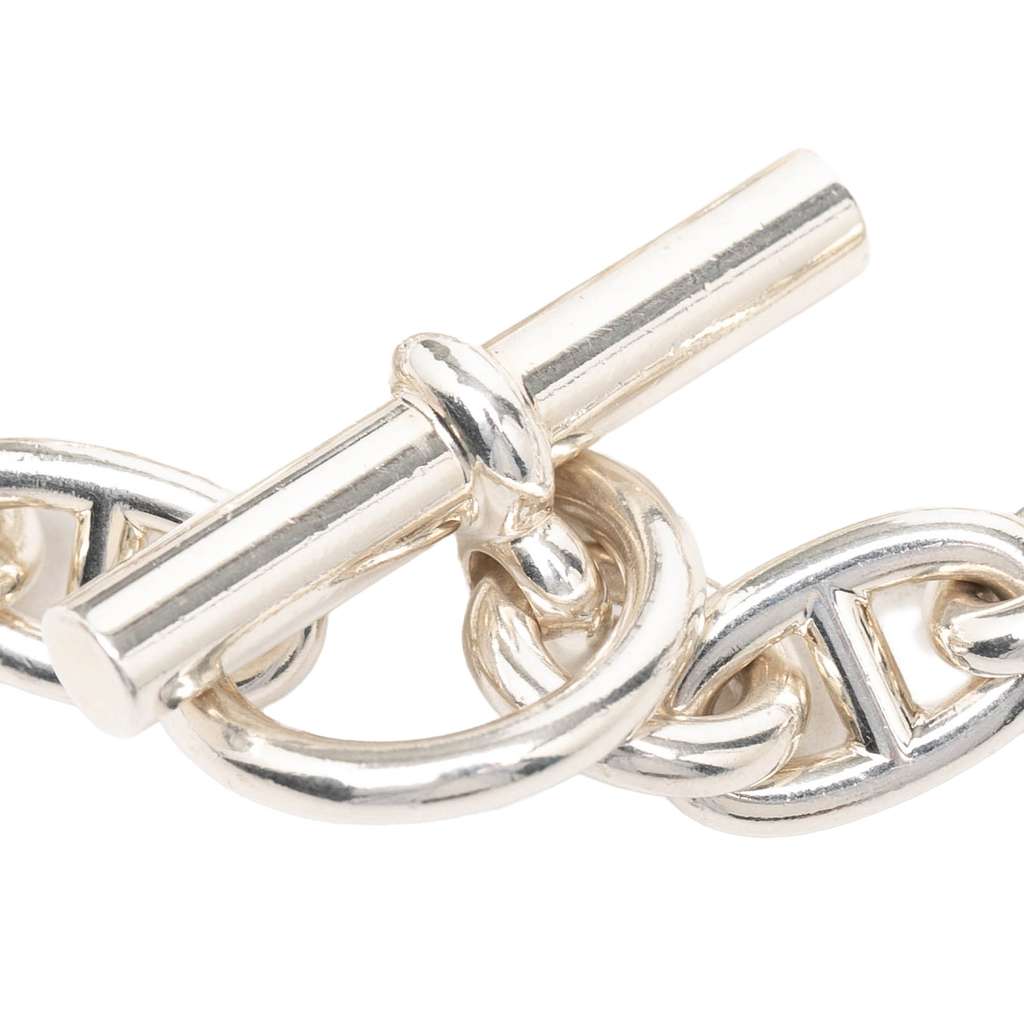Hermès Sterling Silver Chaine d'ancre Bracelet MM Silver Silver Good condition - Model View