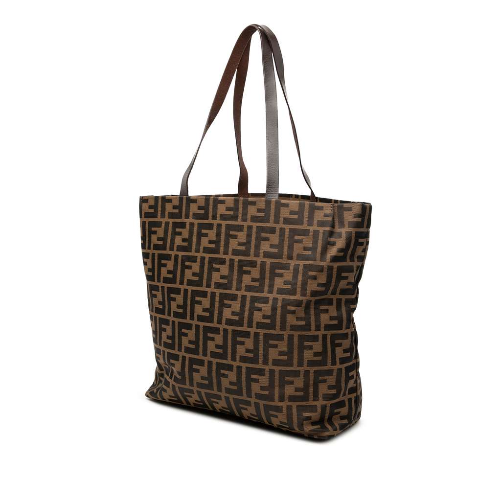 Fendi Zucca Canvas Tote Brown Canvas Good condition - Inside View