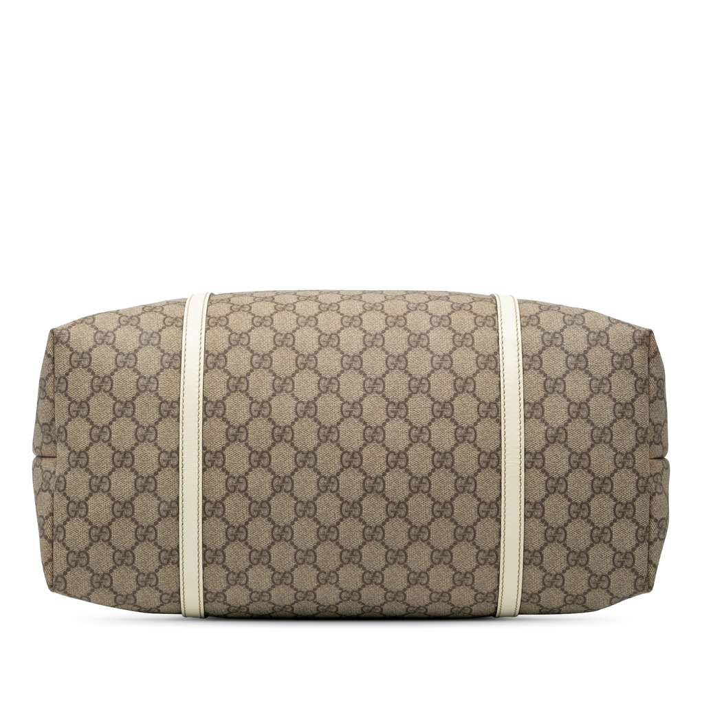 Gucci Large GG Supreme Joy Tote Beige Canvas Good condition - Inside View