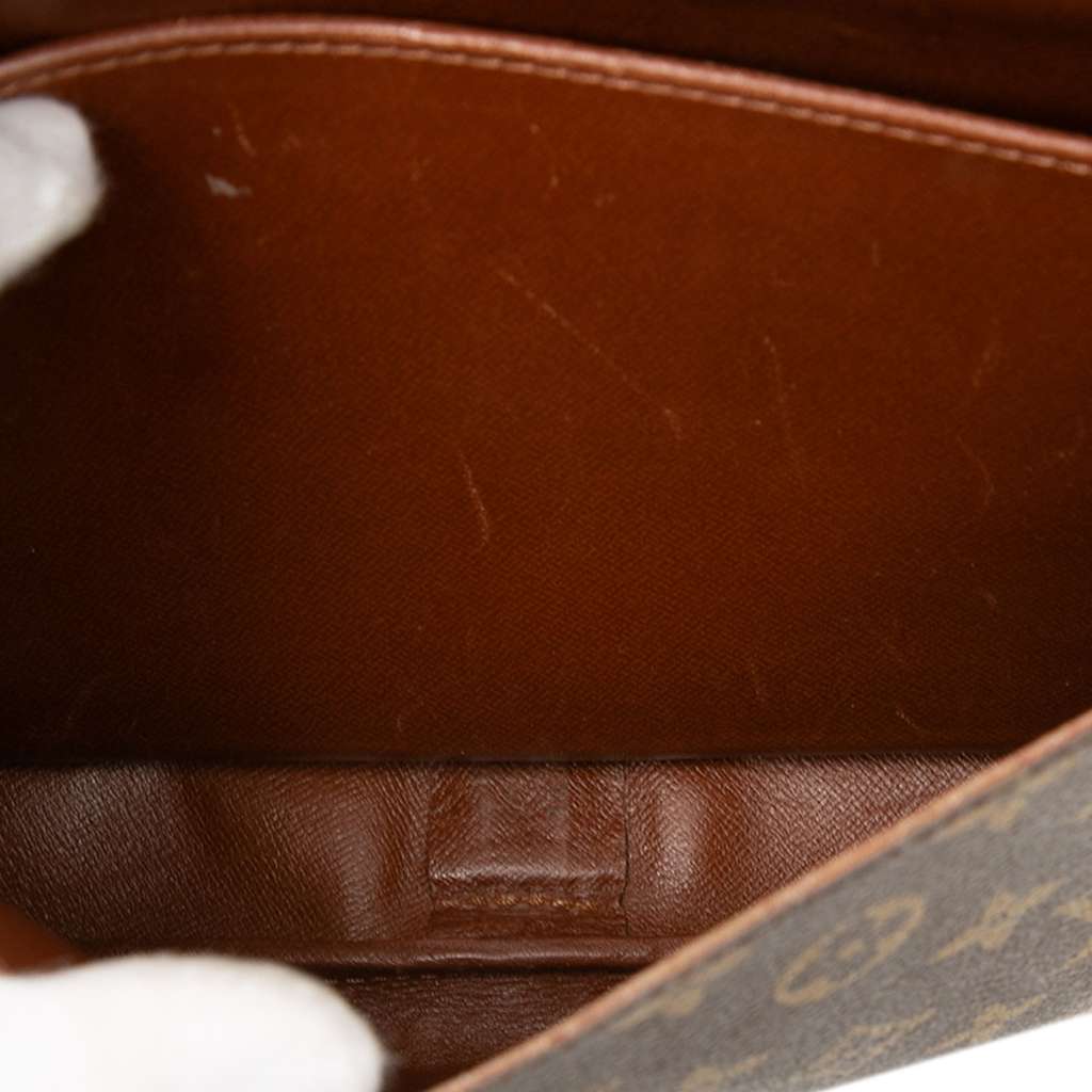 Louis Vuitton Monogram Cartouchiere GM Brown Good condition - Model View