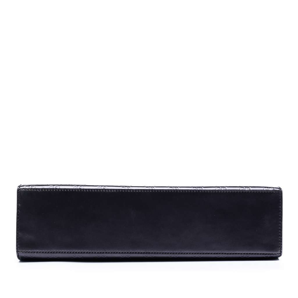 Gucci Large Patent Guccissima Emily Shoulder Bag Purple Leather Good condition - Inside View