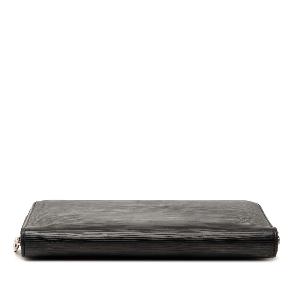 Louis Vuitton Epi Zippy Long Wallet Black Leather Good condition - Inside View