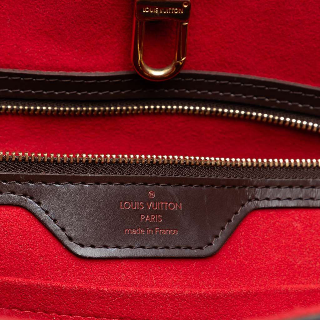 Louis Vuitton Damier Ebene Hampstead GM Brown Good condition - Box View