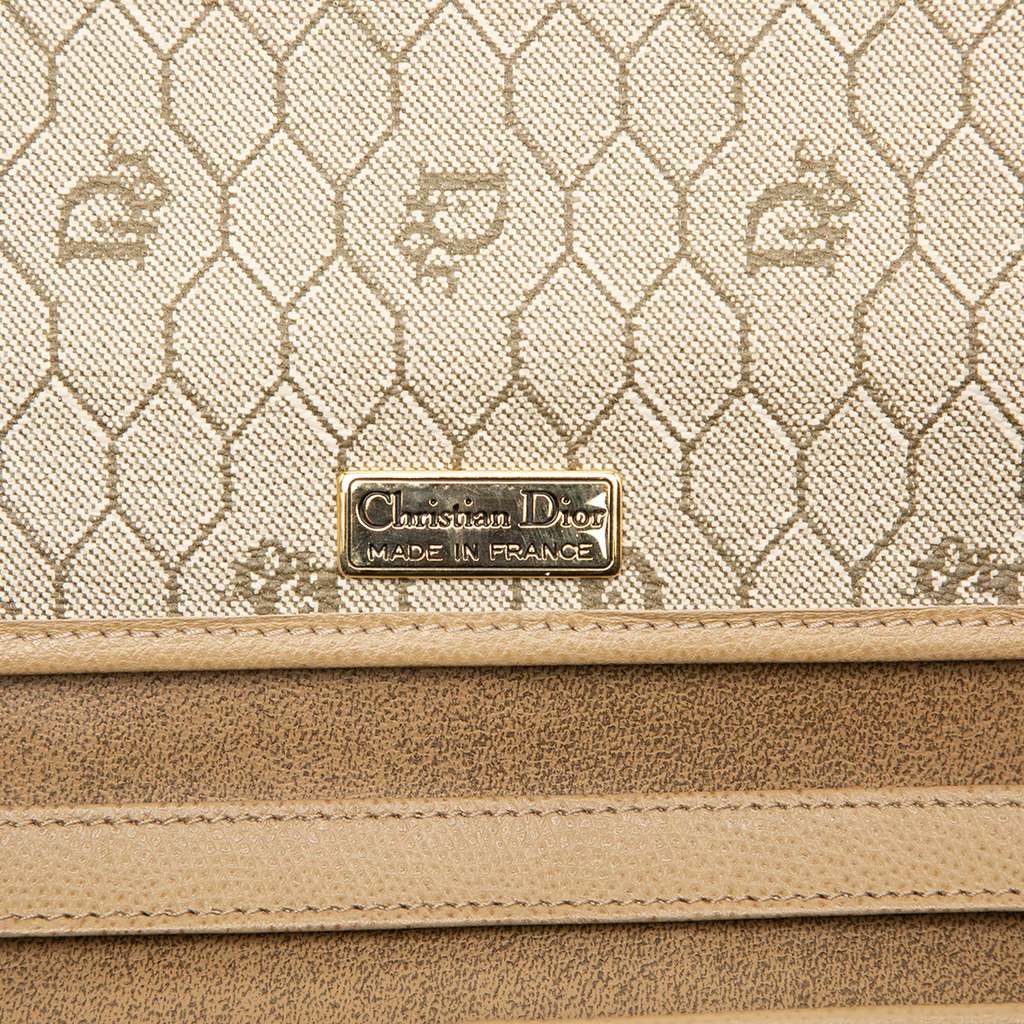 Dior Leather Chain Shoulder Bag Brown Leather Good condition - Box View