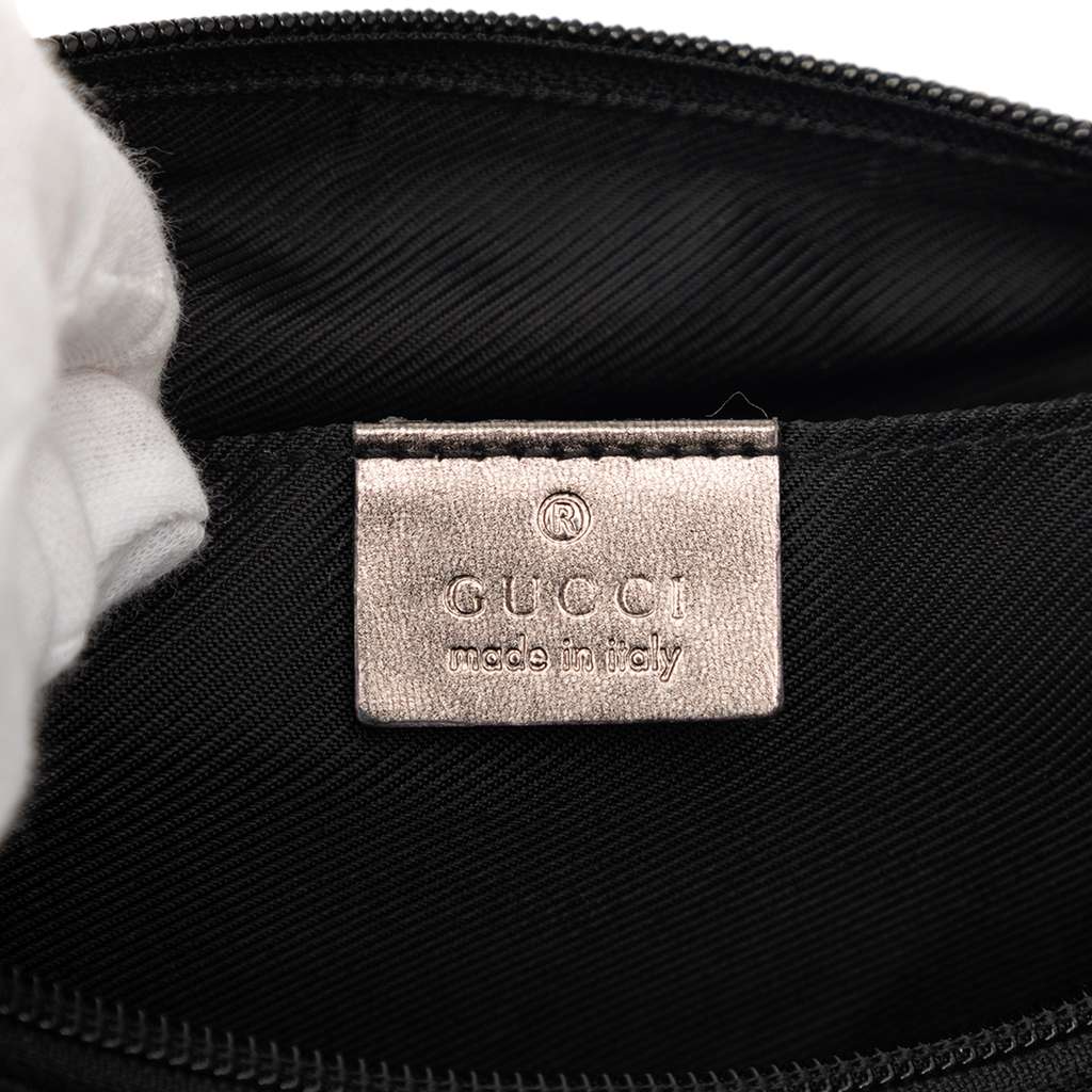 Gucci GG Canvas Shoulder Bag Black Canvas Good condition - Box View