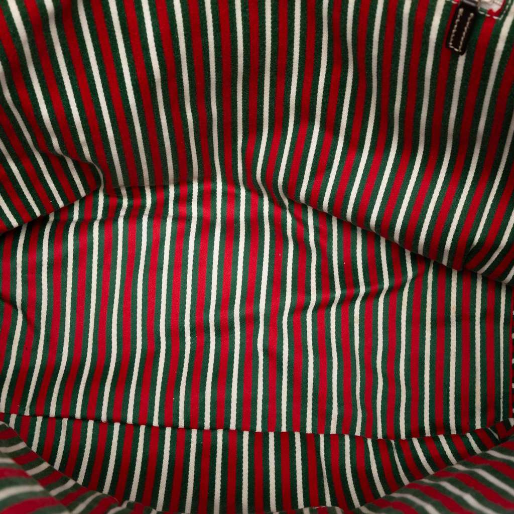 Gucci Large GG Canvas New Britt Tote Beige Canvas Good condition - Model View