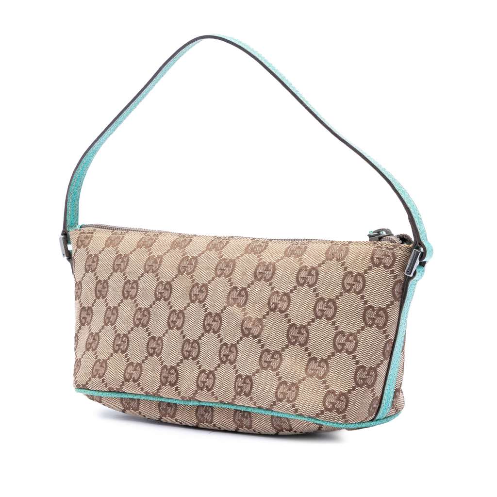 Gucci GG Canvas Boat Beige Canvas Good condition - Back View