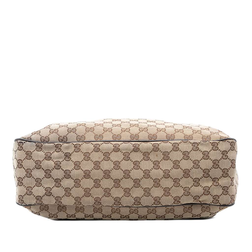 Gucci GG Canvas Sukey Tote Beige Canvas Good condition - Inside View