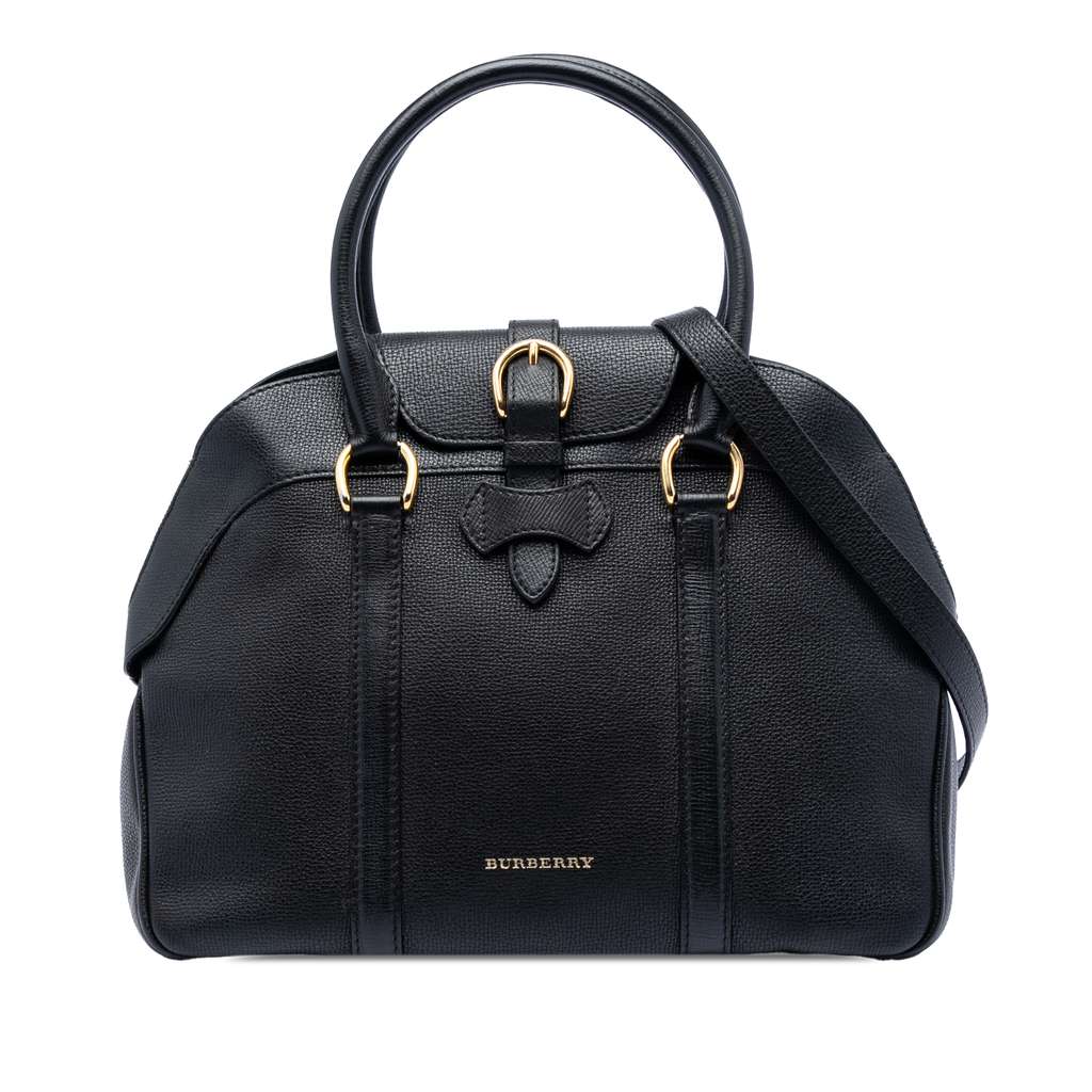 Burberry Medium Leather Milverton Satchel