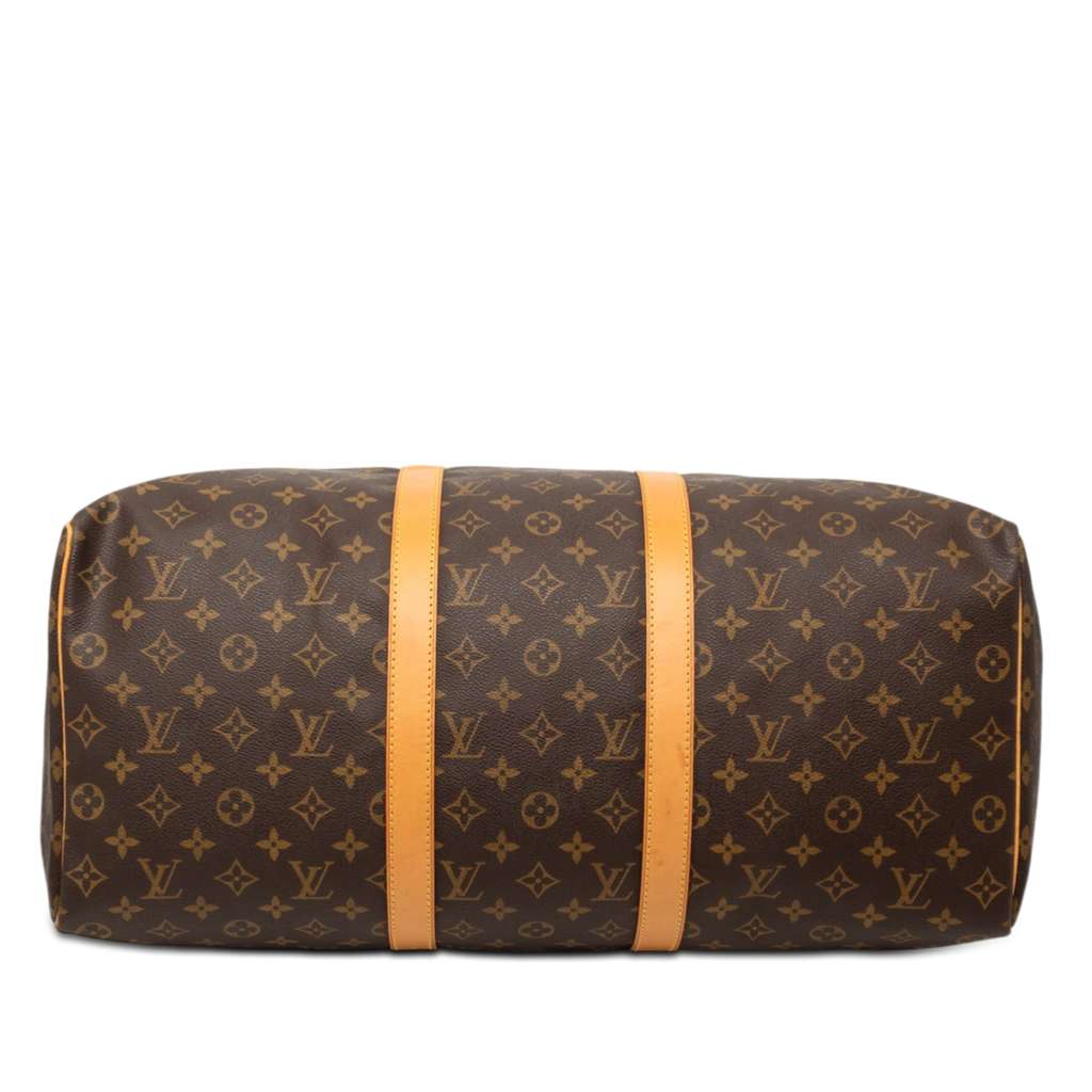 Louis Vuitton Monogram Keepall 50 Brown Good condition - Inside View