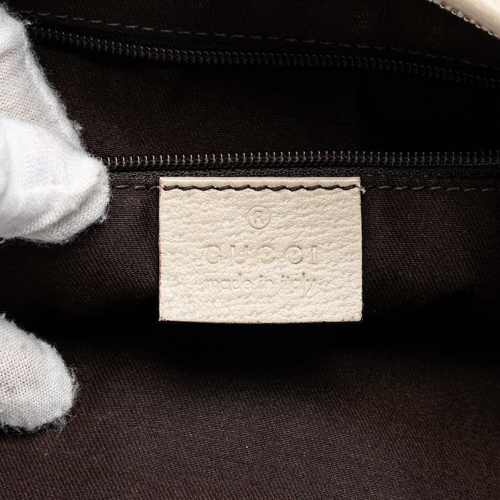 Gucci GG Canvas Abbey D Ring Crossbody Beige Canvas Good condition - Box View