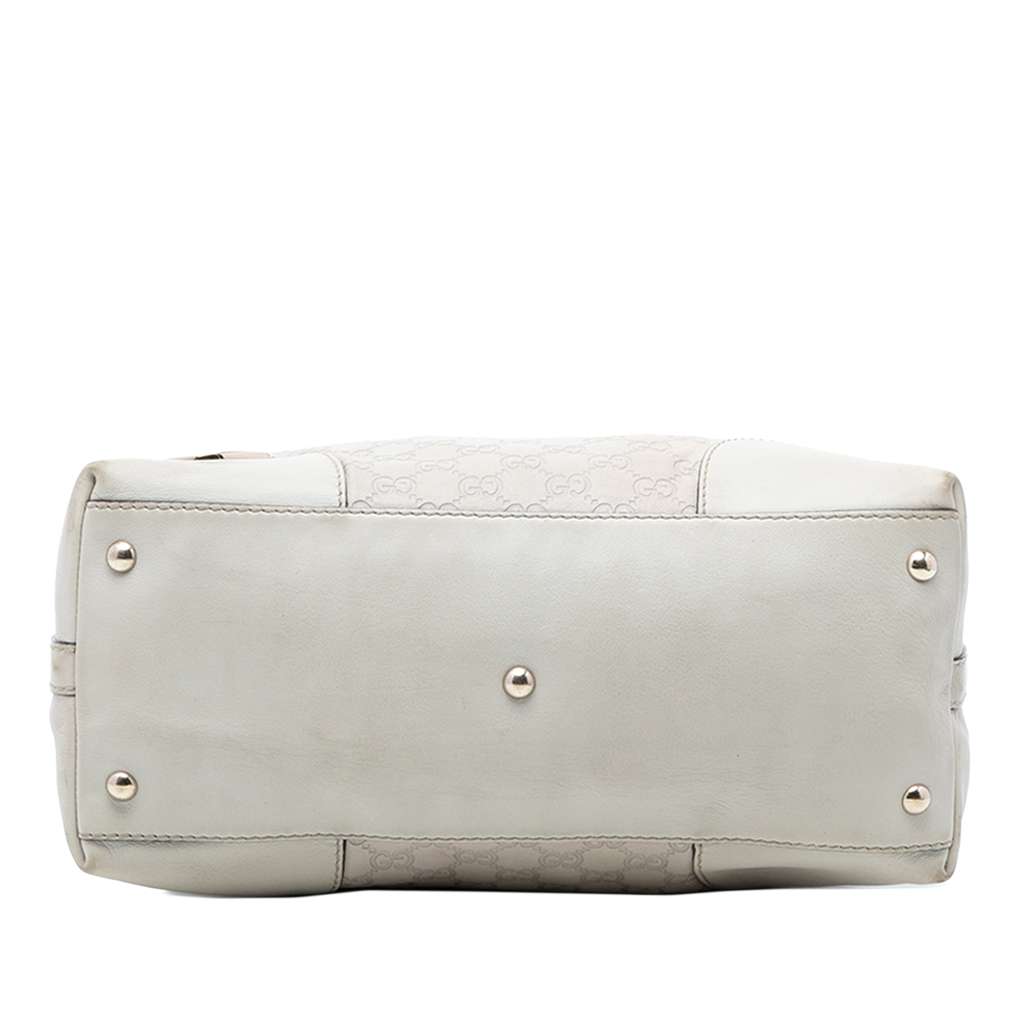 Gucci Guccissima Lovely Shoulder Bag White Leather Good condition - Inside View