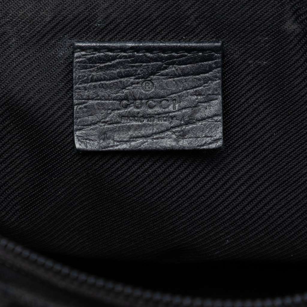 Gucci GG Canvas Boat Black Canvas Good condition - Box View