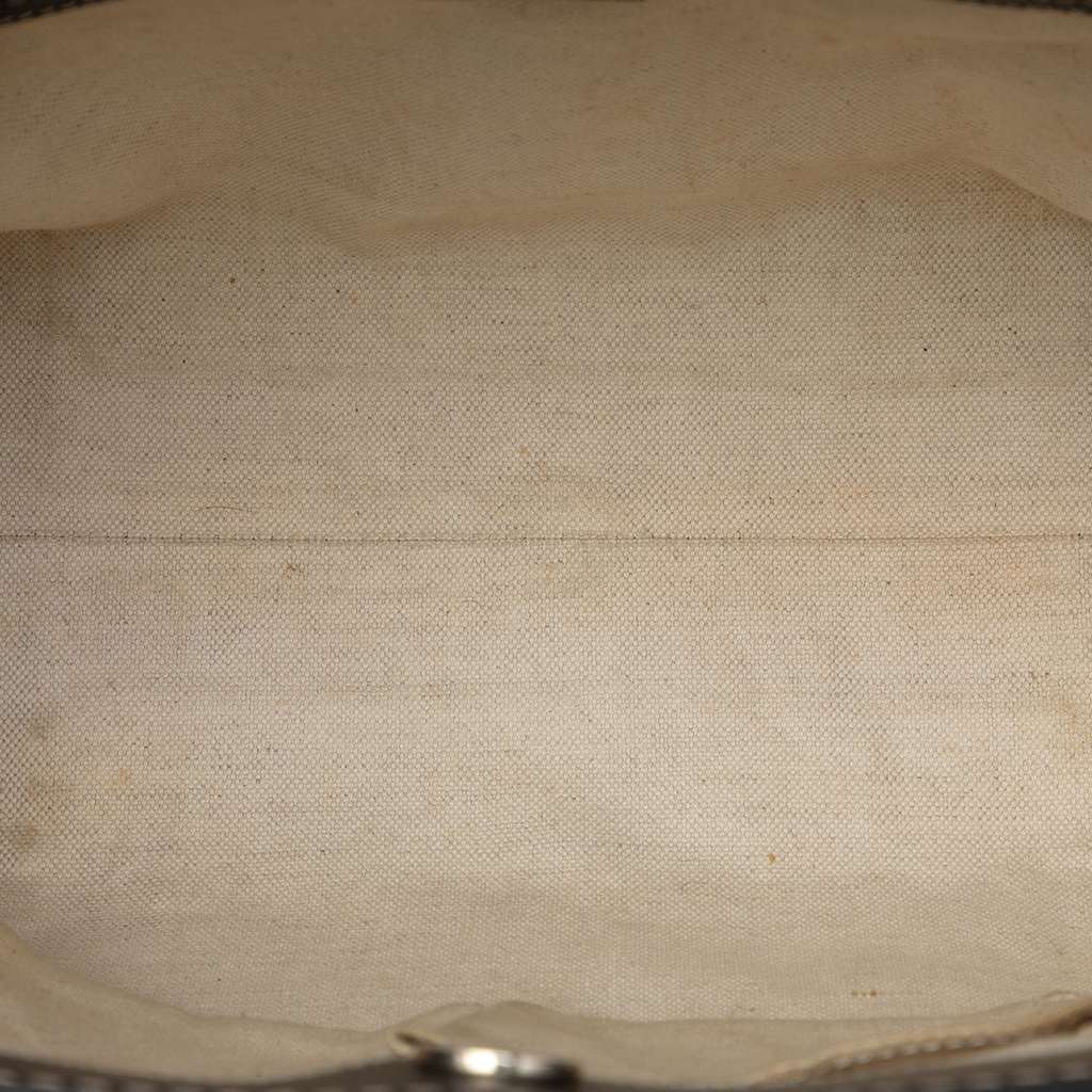 Gucci GG Canvas Web Mayfair Tote Beige Canvas Good condition - Model View