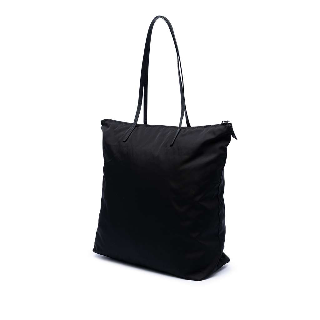 Prada Tessuto Zip Top Tote Black Good condition - Back View