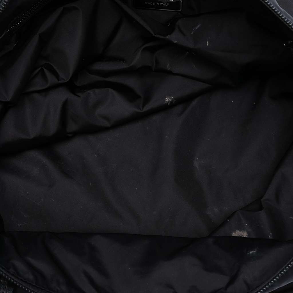 Prada Tessuto Zip Top Tote Black Good condition - Model View