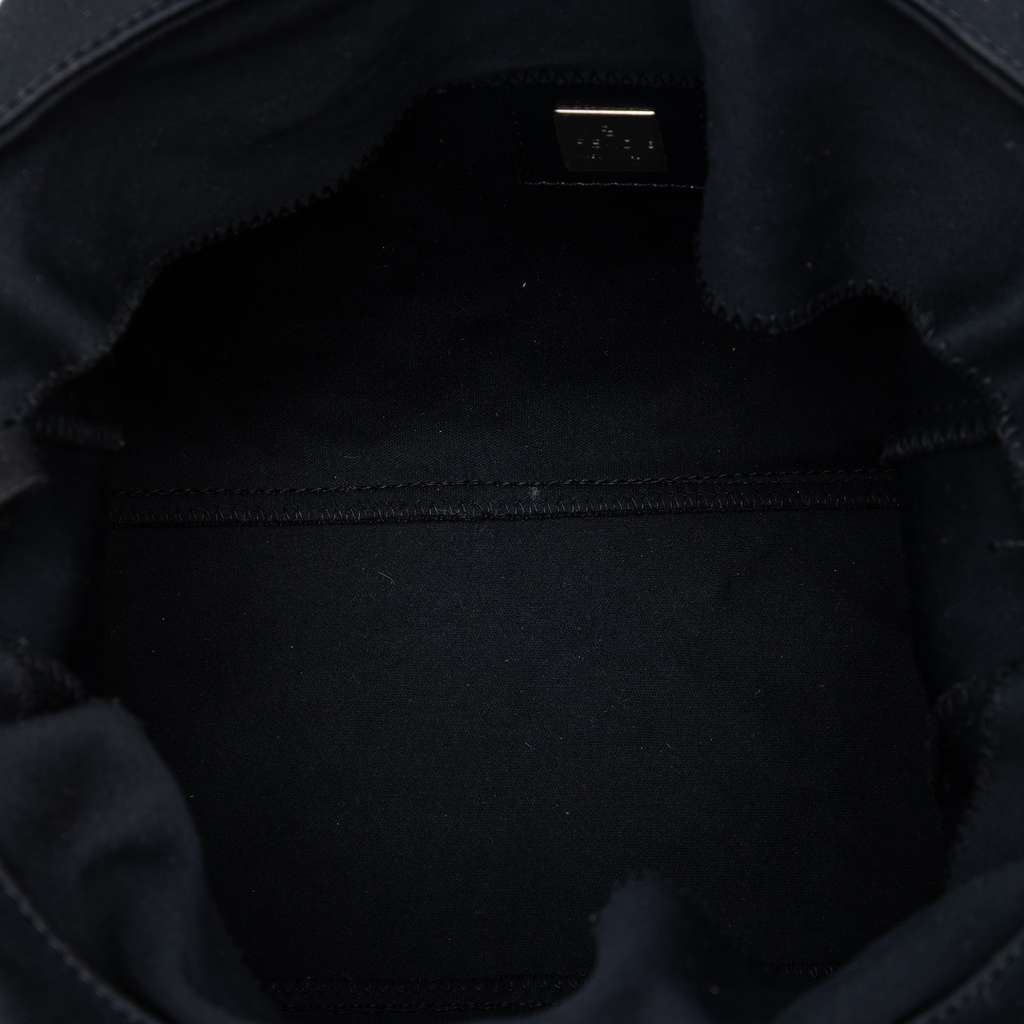 Fendi Jersey Handbag Black Cotton Good condition - Model View