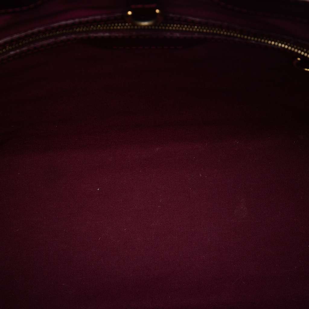 Louis Vuitton Monogram Vernis Wilshire MM Red Leather Good condition - Model View