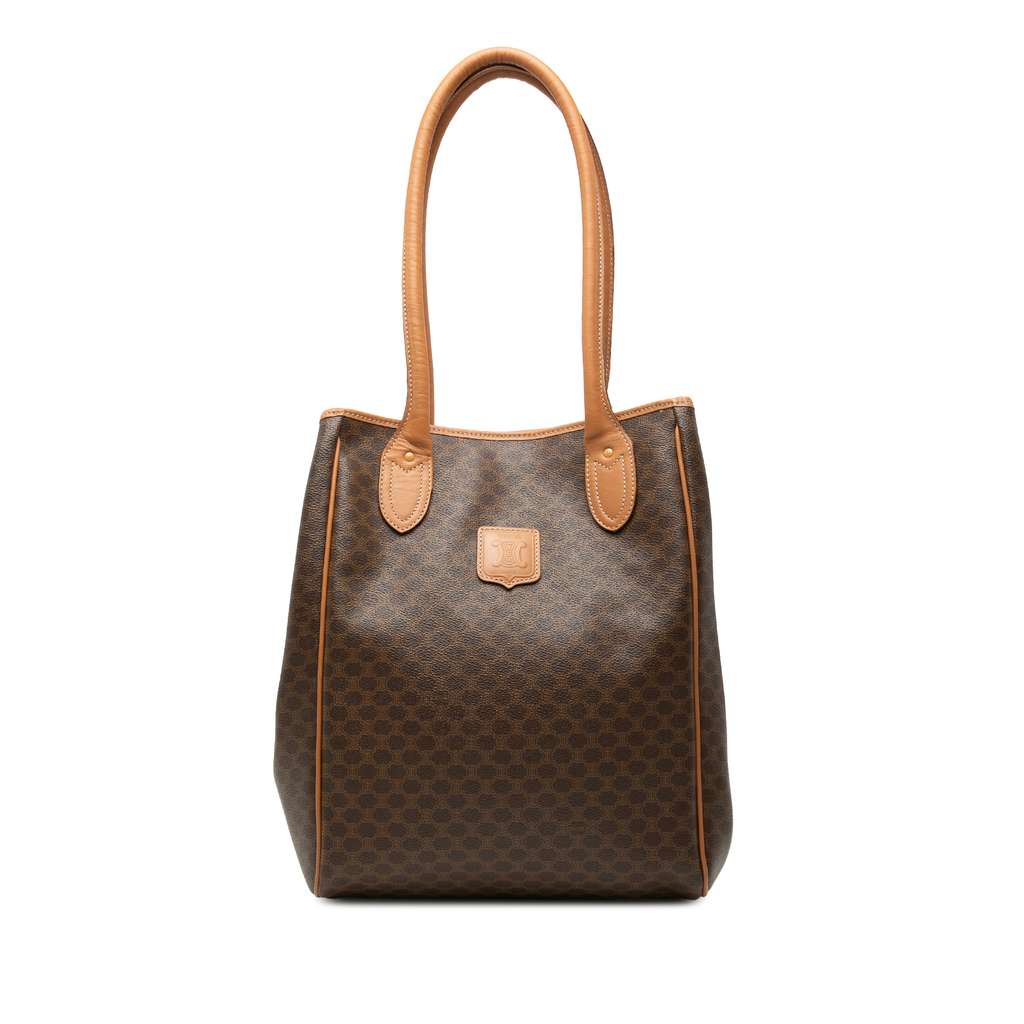 Celine Macadam Coated Canvas Tote
